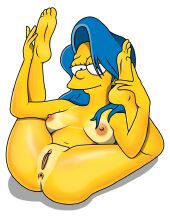 Nahá Marge Simpsonova. Fotka - 39